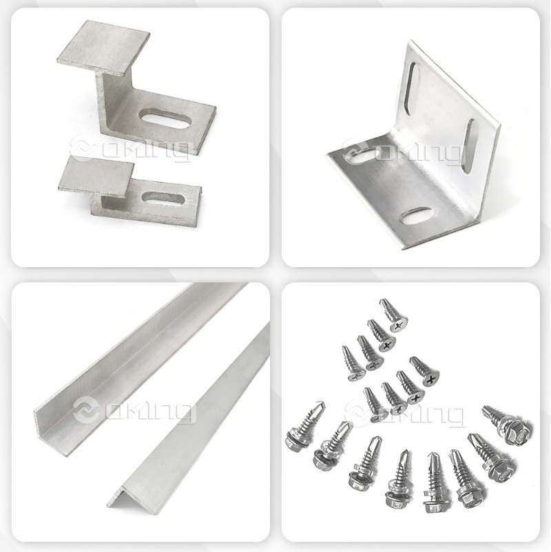 AZCT02 Aluminium Ceramic Tiles Sintered Stone Cladding Brackets